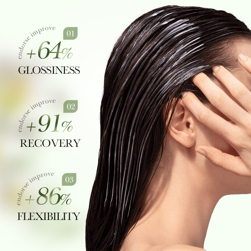 Cross-border wholesale of SADOER Rosemary Repairing, Nourishing and Softening Hair Mask to improve split ends Specification drawing