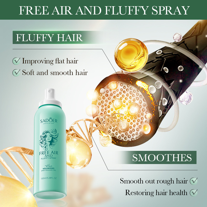 SADOER Hair oil-removing and volumizing Spray for sagging and smoothing hair, cross-border export wholesale details Picture