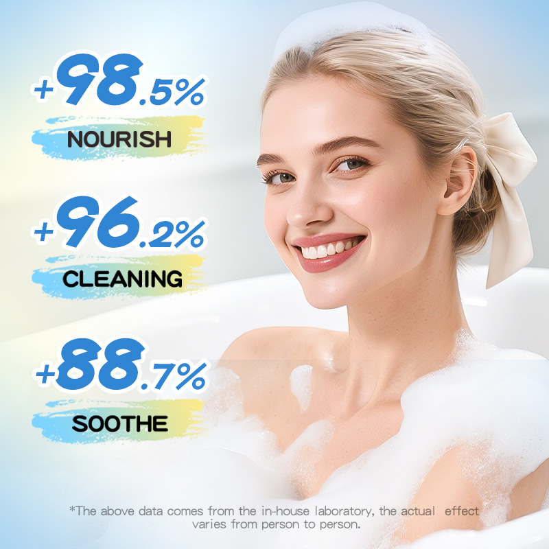 All-english SADOER Romantic Floral Bath Salt Balls (sinking Balls) for body cleansing, cross-border export wholesale Application Scenario