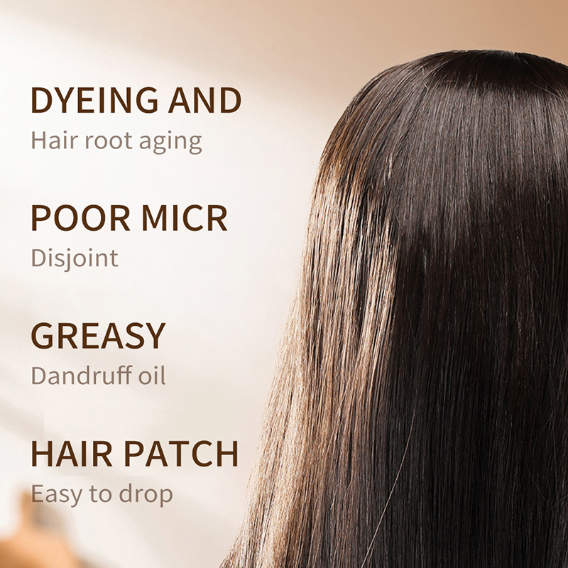 Cross-border wholesale of all-English SADOER Ginger Essence Hair Mask, Hair Conditioner, Mask, Oil Conditioner and Softening Conditioner Application Scenario