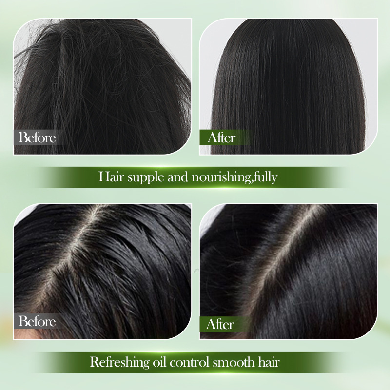 All-english SADOER Grapefruit Camellia Seed Smooth Nourishing Shampoo Anti-dandruff Shampoo Cross-border export wholesale Application Scenario
