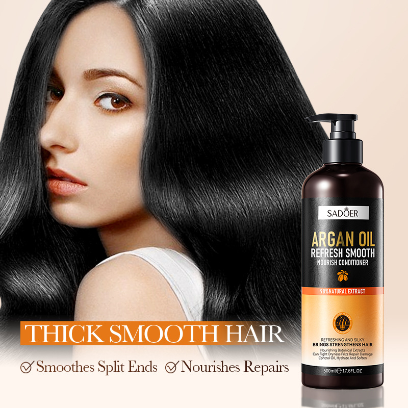 Full English SADOER Glycerin Refreshing, Smooth Nourishing Hair Conditioner and Hair Mask Cross-border export wholesale Specification drawing