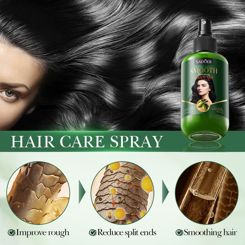Full English SADOER Olive Softening and Nourishing Hair Spray Cross-border export wholesale Item Picture
