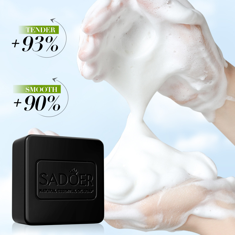 SADOER bamboo charcoal essential oil soap, handmade soap, bath soap, cleaning universal soap, cross-border export wholesale Application Scenario