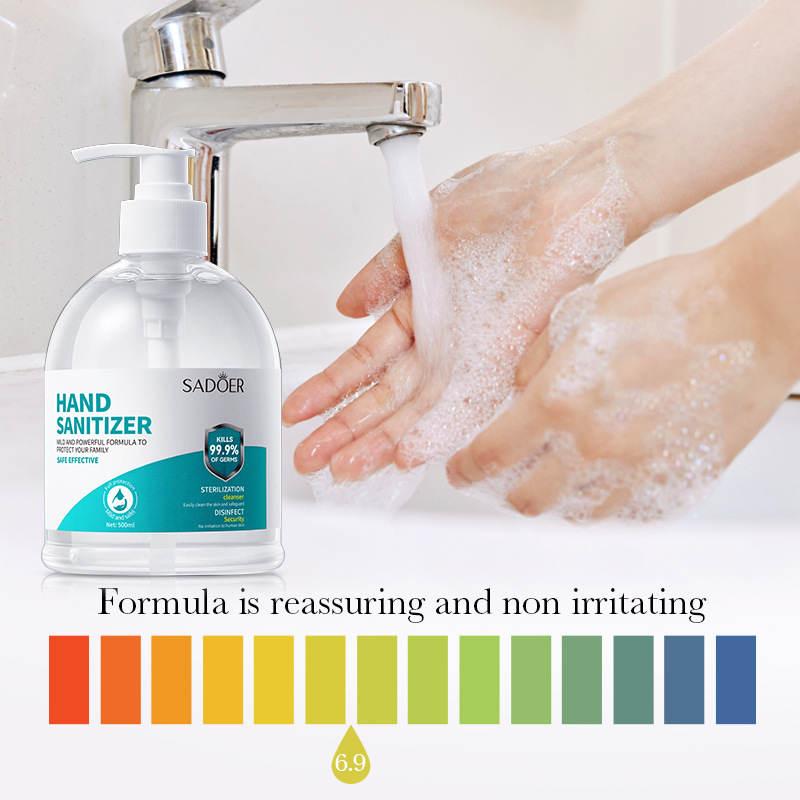 Cross-border export wholesale of all-English SADOER disinfectant and sterilizing hand sanitizer Foam cleaning and antibacterial hand sanitizer Application Scenario