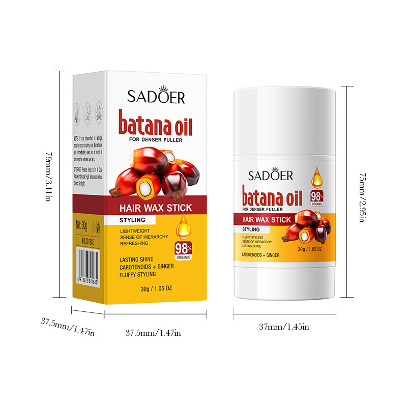 SADOER Bartana hair care wax sticks, hair styling wax sticks, cross-border export wholesale Item Picture