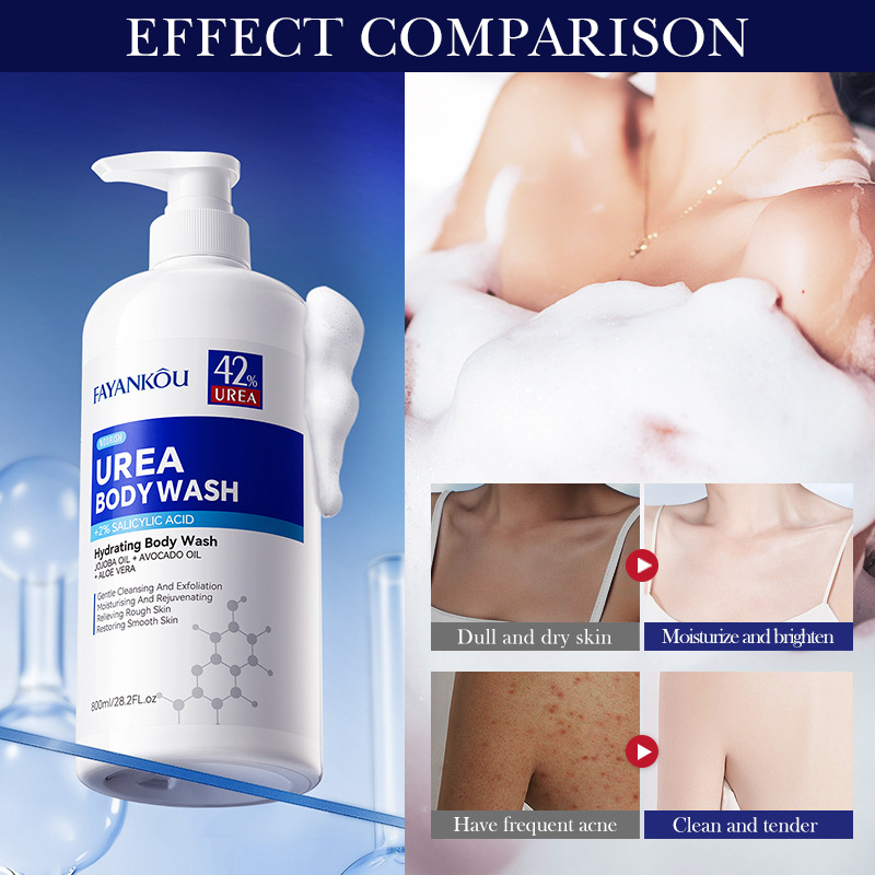 All-english FAYANKOU Urea Moisturizing Body Wash Deep Cleansing Body Wash Cross-border export wholesale Item Picture