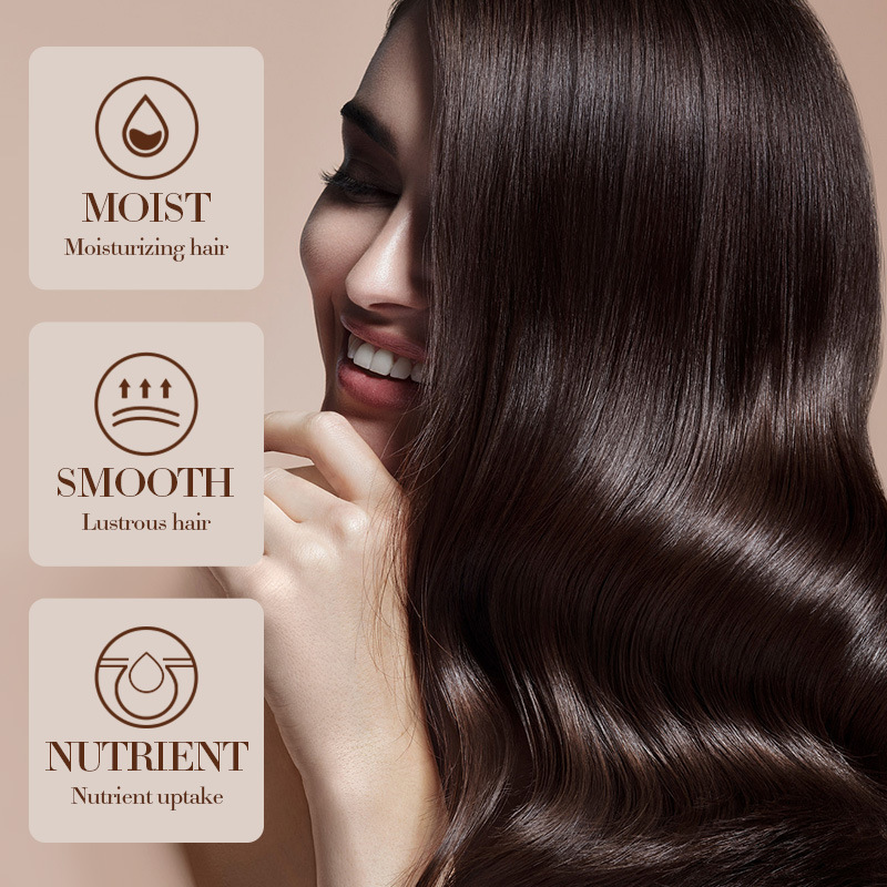Cross-border wholesale of all-English SADOER coconut Moisturizing Hair Mask to improve frizz, smooth hair strands and repair hair Specification drawing