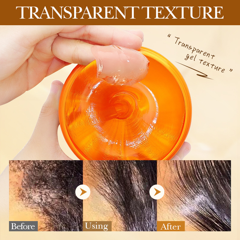 All-english Sadoer-shaped shiny jam Hair Gel 227g Softening Hair Conditioner cross-border export wholesale Specification drawing