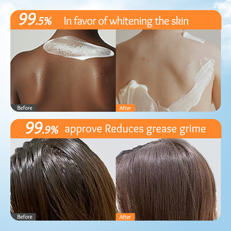 Cross-border export wholesale of SADOER children's Calendula amino Acid Gentle Moisturizing Shampoo and Body Wash in full English Item Picture