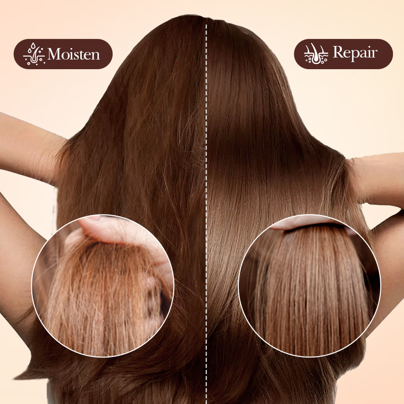 Cross-border export wholesale of SADOER black castor oil Nourishing Hair Essential Oil and Softening Hair Conditioner in full English Application Scenario