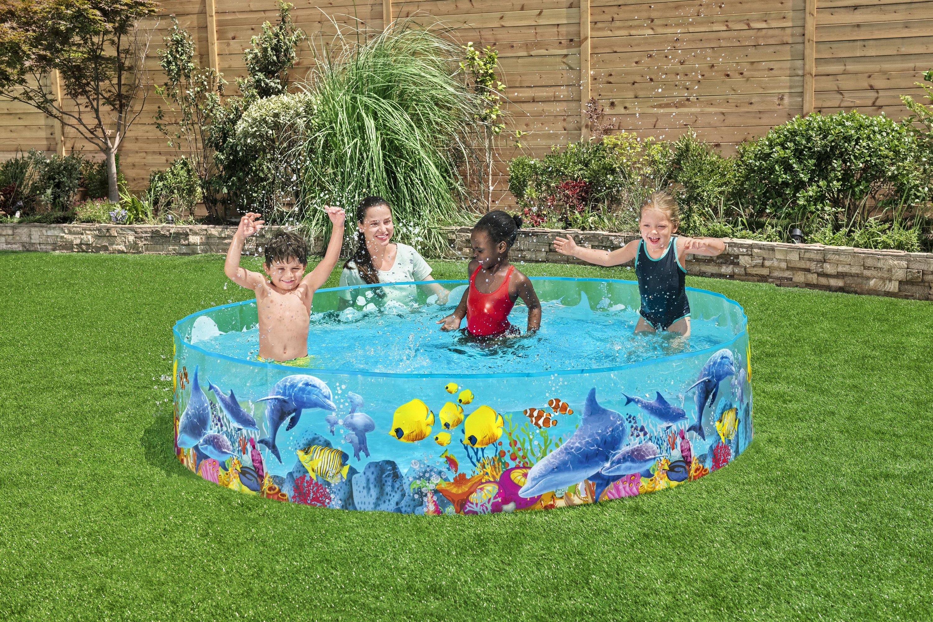 Inflatable swimming pool, indoor swimming pool for infants and children, home foldable outdoor water play pool, huge beach, circular