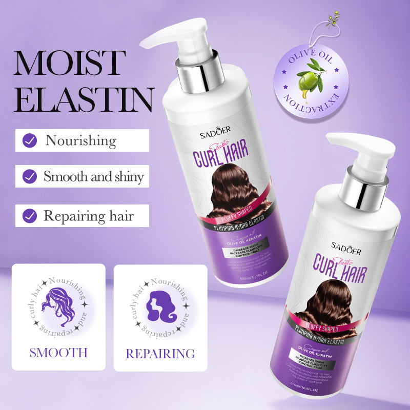 Cross-border export wholesale of SADOER Moisturizing Elastin Nourishing Hair Conditioner in Full English details Picture