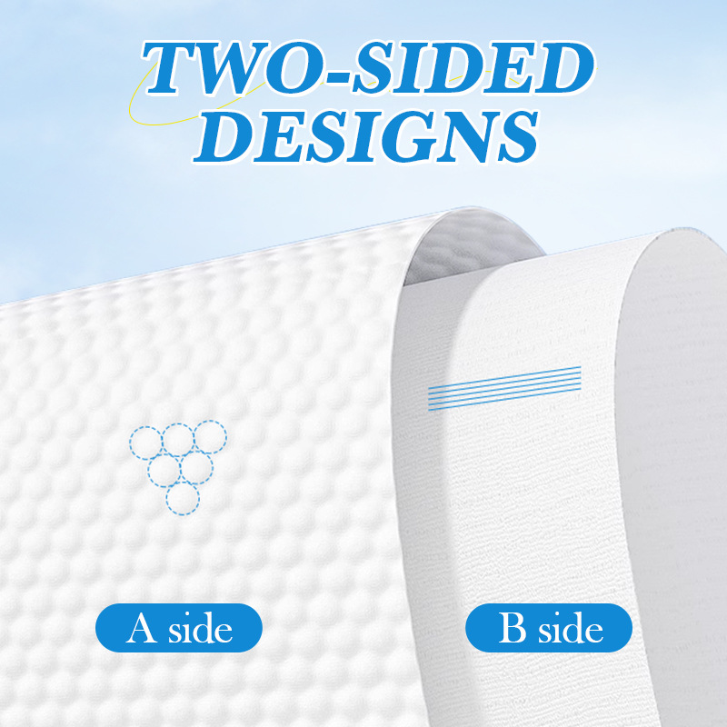 All-english SADOER pure cotton skin-friendly cleansing wipes, 50-pack daily makeup remover wipes, facial cleansing wipes, cross-border export wholesale Application Scenario