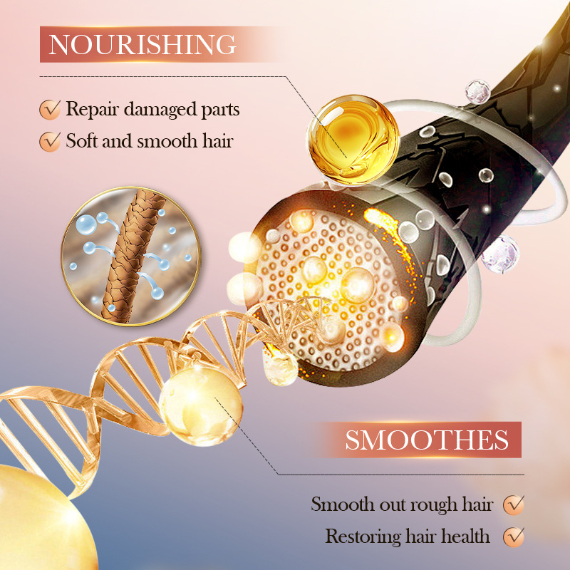 Cross-border export wholesale of SADOER rosehip oil Voluminous and lustrous Hair Essential Oil and moisturizing Hair conditioner Specification drawing