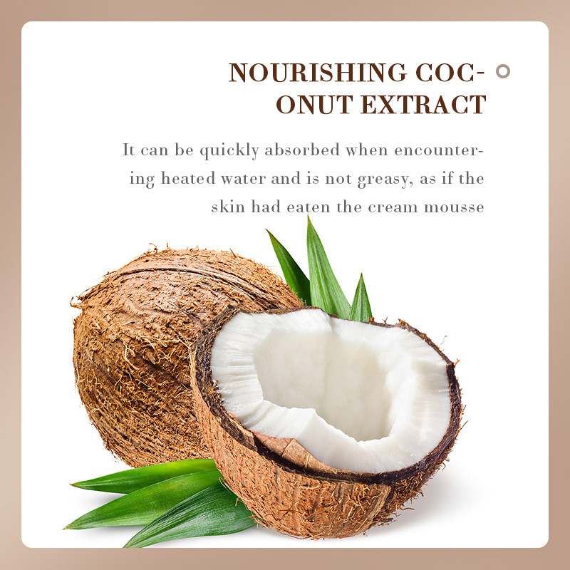Cross-border wholesale of all-English SADOER coconut Moisturizing Hair Mask to improve frizz, smooth hair strands and repair hair Item Picture