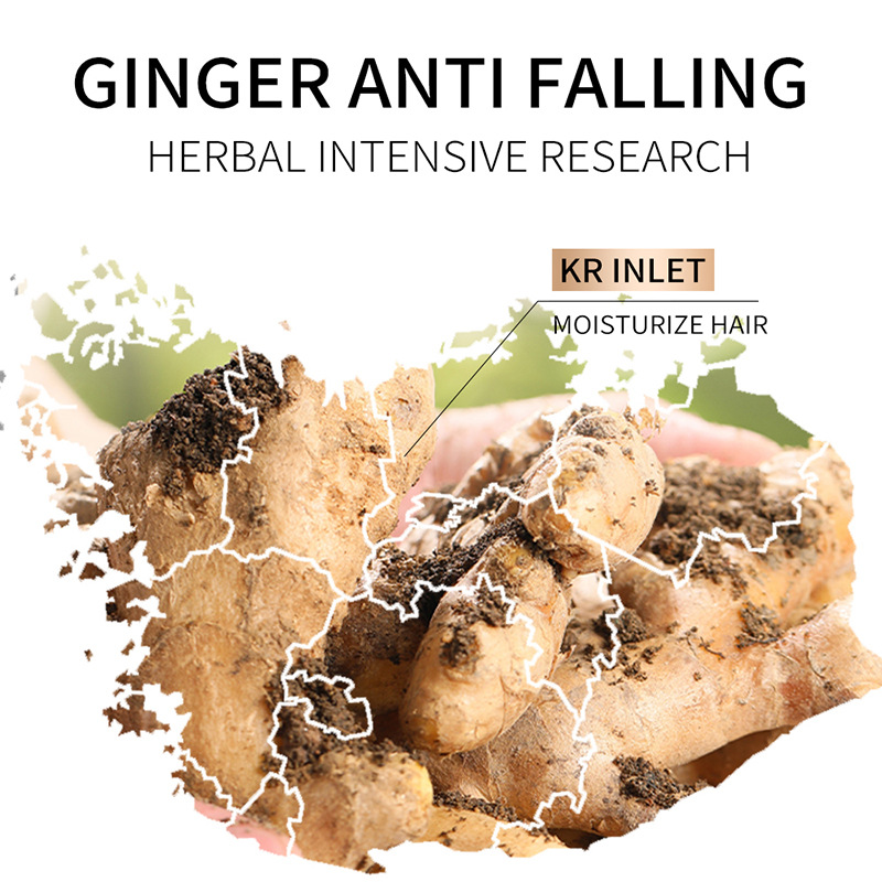 Cross-border wholesale of all-English SADOER Ginger Essence Hair Mask, Hair Conditioner, Mask, Oil Conditioner and Softening Conditioner Specification drawing