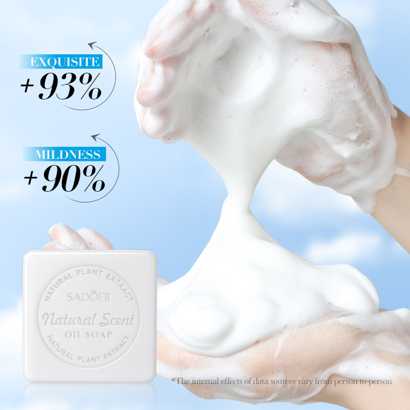 SADOER natural sea salt essential oil soap for cleansing the body, universal handmade soap, cross-border export wholesale Application Scenario