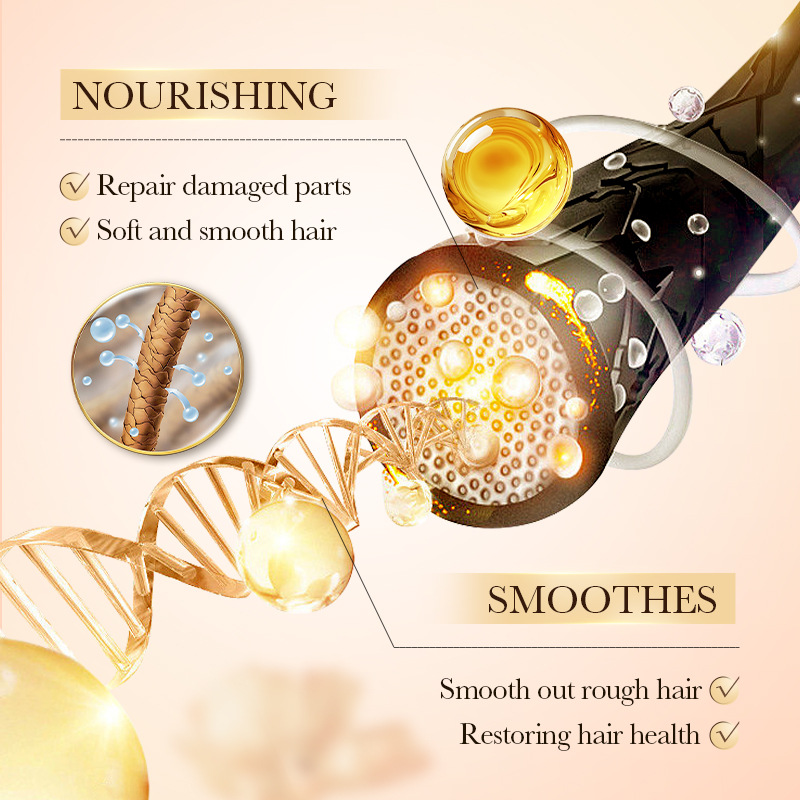 Cross-border export wholesale of SADOER black castor oil Nourishing Hair Essential Oil and Softening Hair Conditioner in full English details Picture