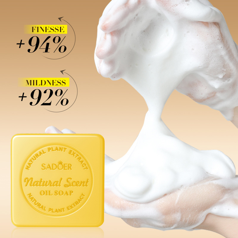 SADOER natural ginseng essential oil soap for cleansing the body, universal handmade soap, cross-border export wholesale Application Scenario
