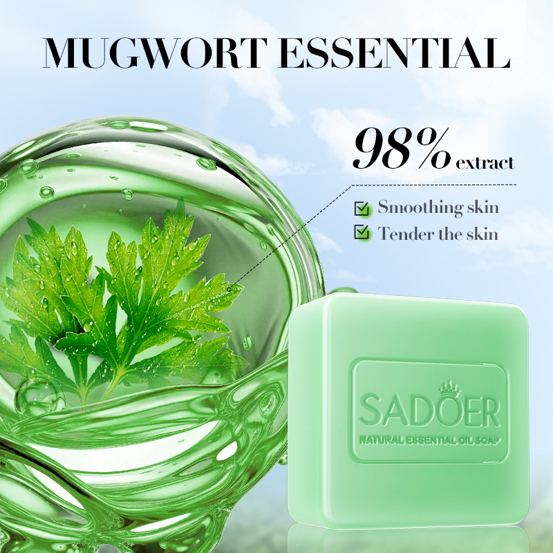 SADOER mugwort essential oil soap, handmade soap, universal soap for cleansing the body, cross-border export wholesale Application Scenario