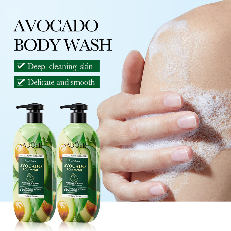 SADOER Avocado Body Wash, a gentle cleansing and exfoliating full-body body wash, is available for cross-border wholesale trade details Picture