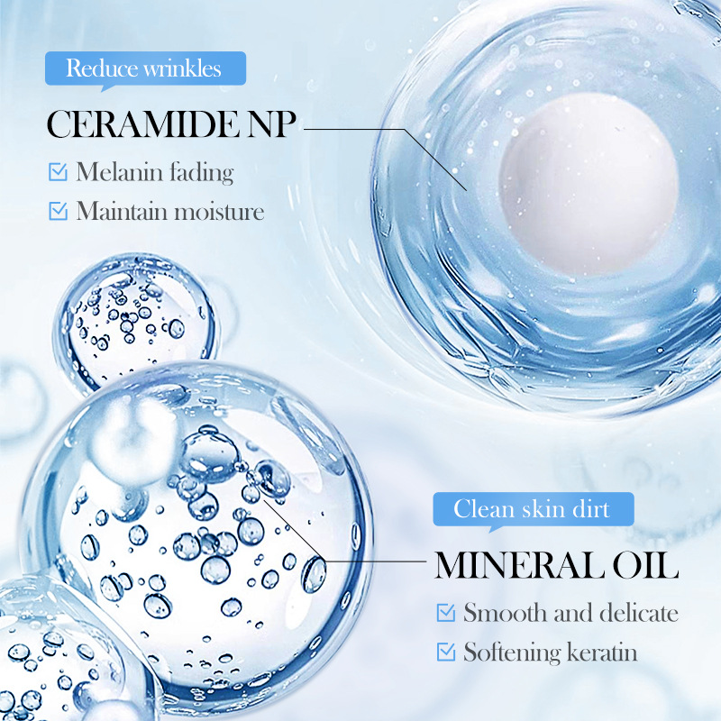 Full English SADOER ceramide milk Body Scrub, Clean and clean scrub, cross-border export wholesale Specification drawing
