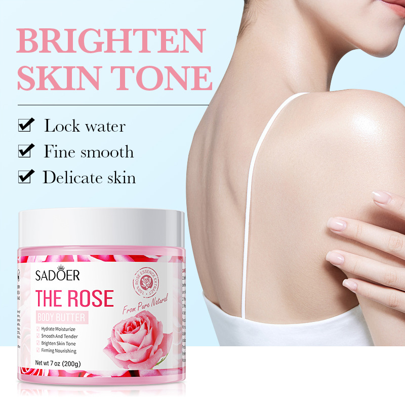 Cross-border wholesale of SADOER avocado Body Butter Moisturizing Body Lotion Series in English Specification drawing