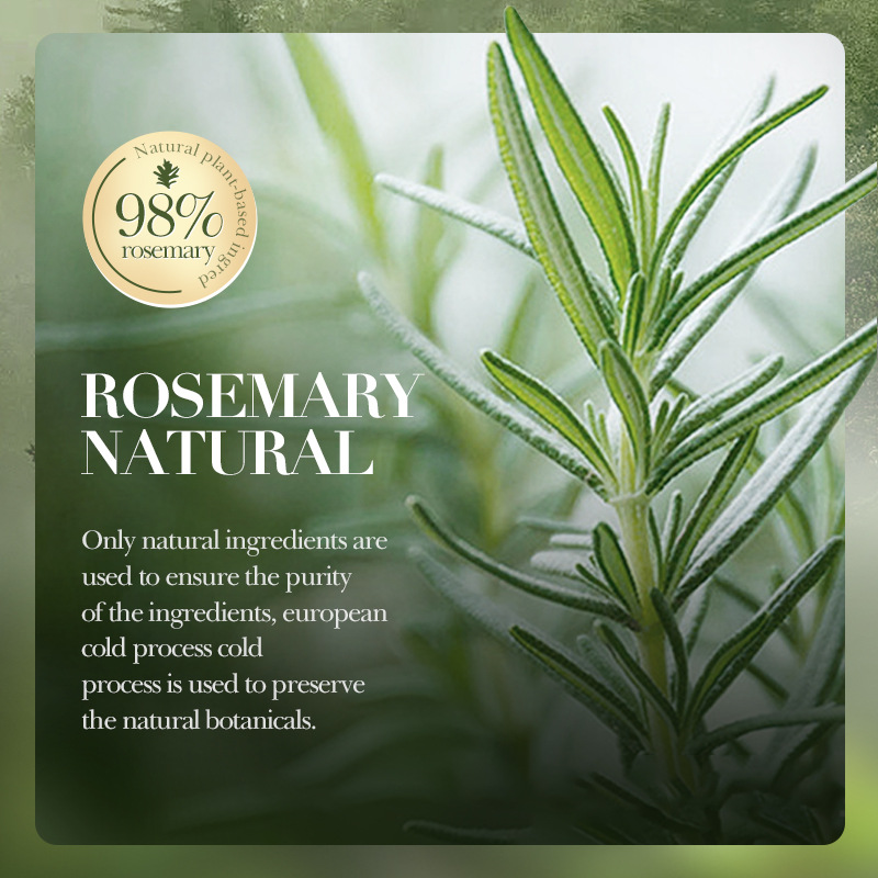 Cross-border wholesale of all-English SADOER Rosemary anti-dandruff, oil-control, fluffy and Smooth shampoo and cleansing lotion Specification drawing