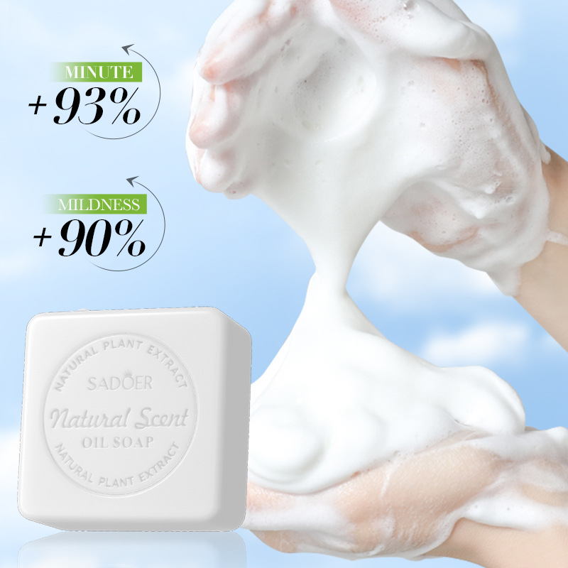 All-english SADOER goat milk essential oil soap for cleansing the body, universal handmade soap, cross-border export wholesale Application Scenario