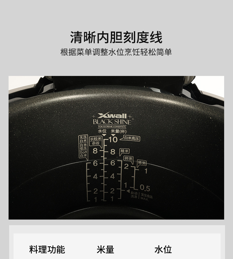 批发包邮！韩国进口小家电器 福库电饭锅 6人份3L CRP-JHTS0611FS详情22
