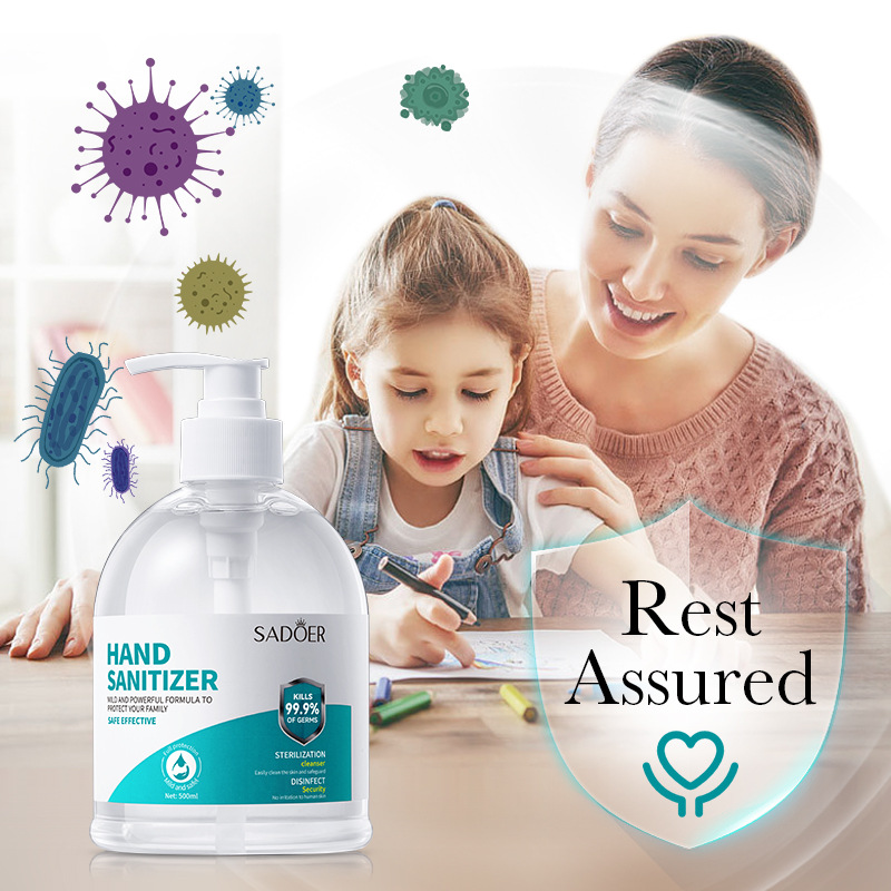 Cross-border export wholesale of all-English SADOER disinfectant and sterilizing hand sanitizer Foam cleaning and antibacterial hand sanitizer details Picture