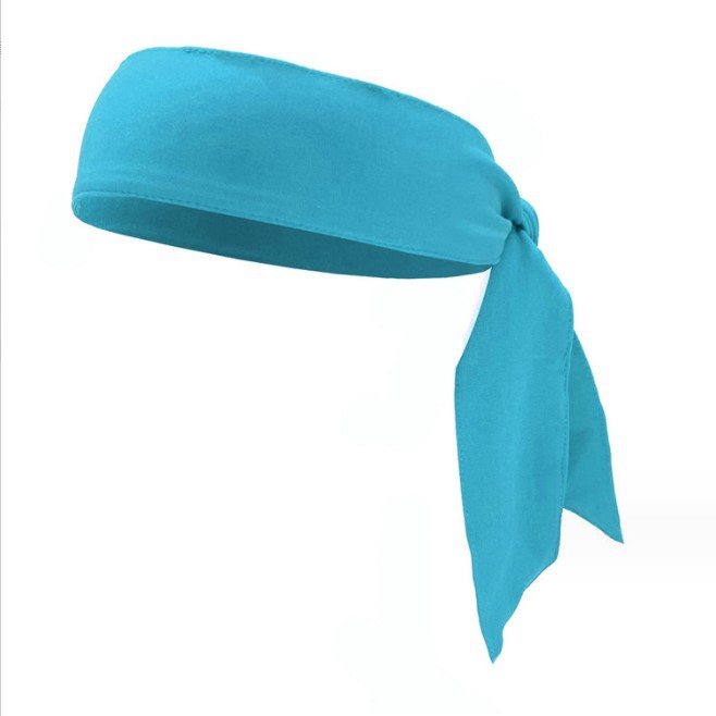European and American men's and women's headbands, tennis pirate headbands, outdoor sports and fitness headscarves, sweat-absorbing headscarves, elastic custom logos detail image 3