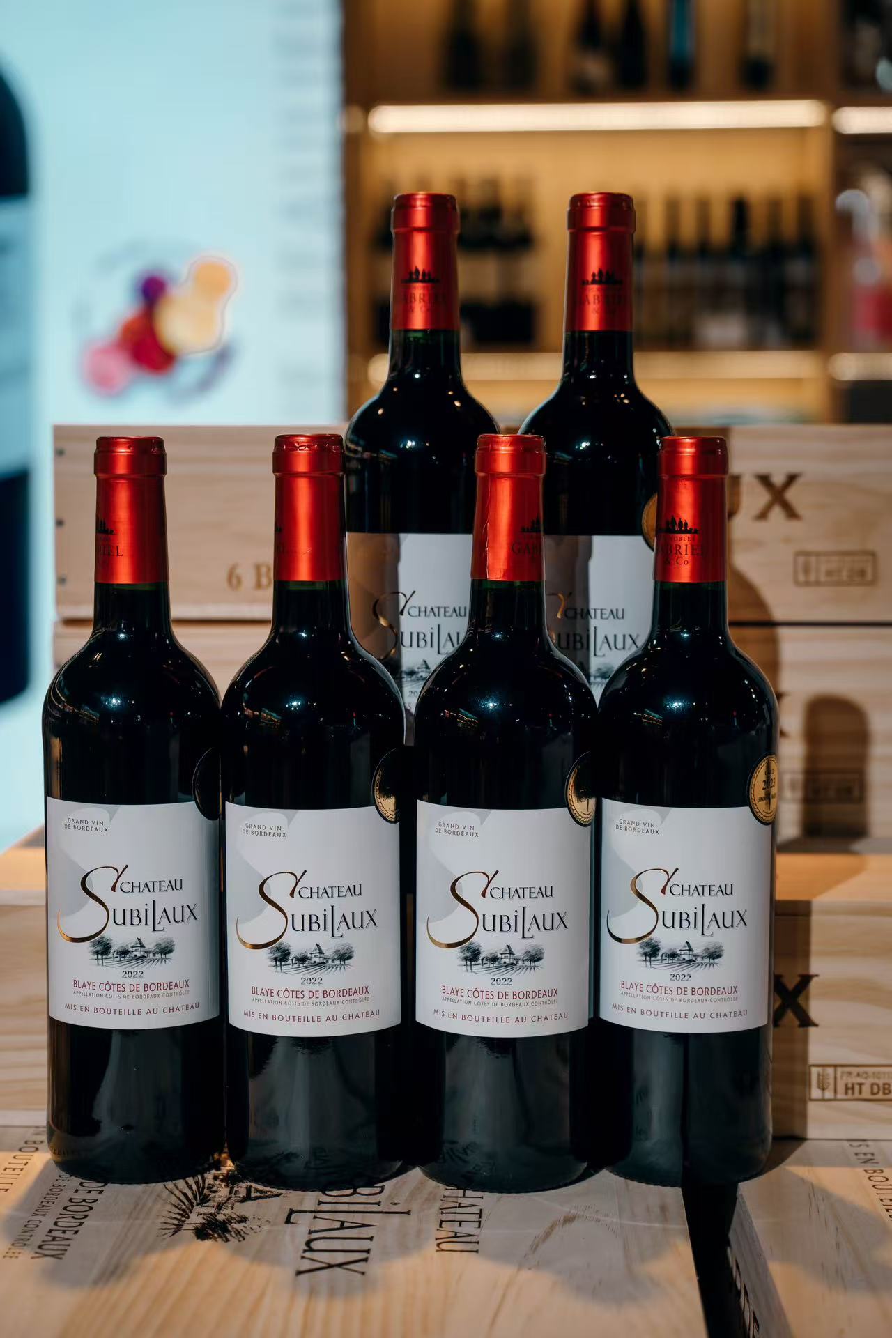 法国波尔多苏伊洛干红葡萄酒