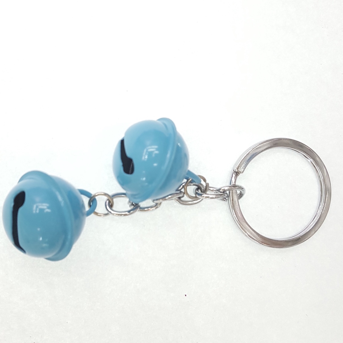 铜铁材质蓝色铃铛组合 铁圆铃铛铜圆铃铛 音质清脆 