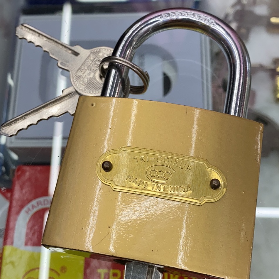 家装建材门窗金色挂锁21