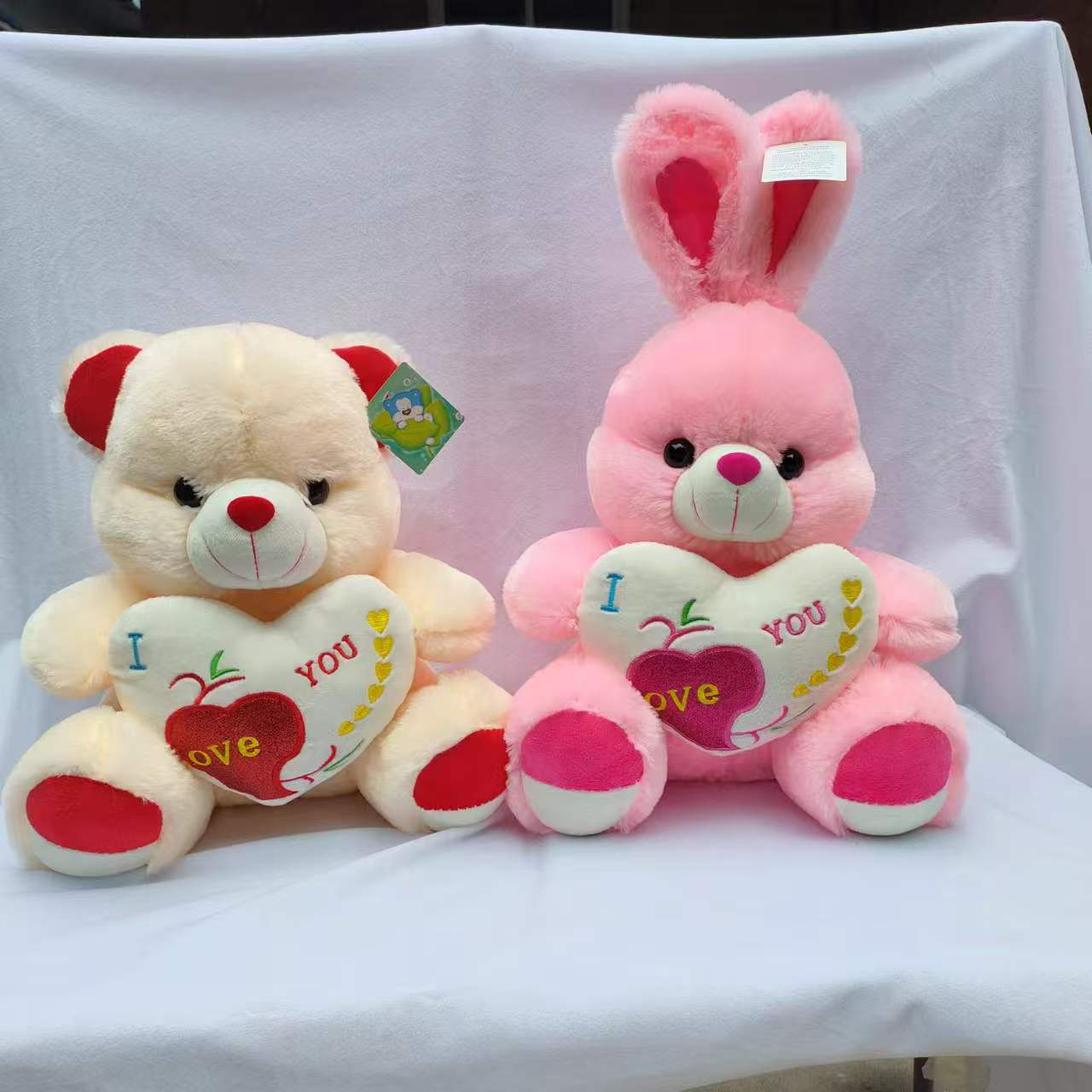 创意新款泰迪熊公仔毛绒玩具大号熊猫布娃娃圣诞情人节礼物产品图