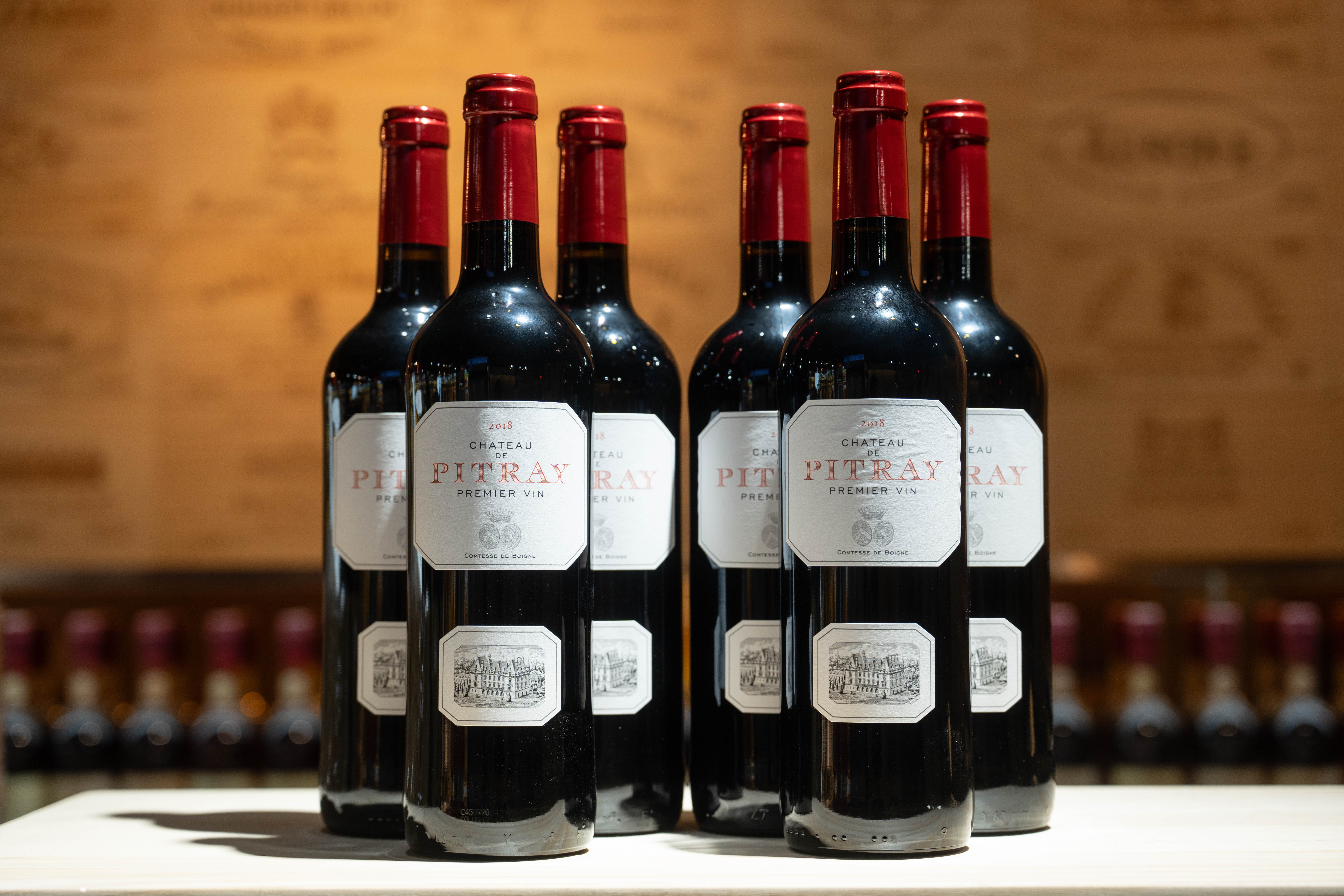 法国匹特莱干红葡萄酒