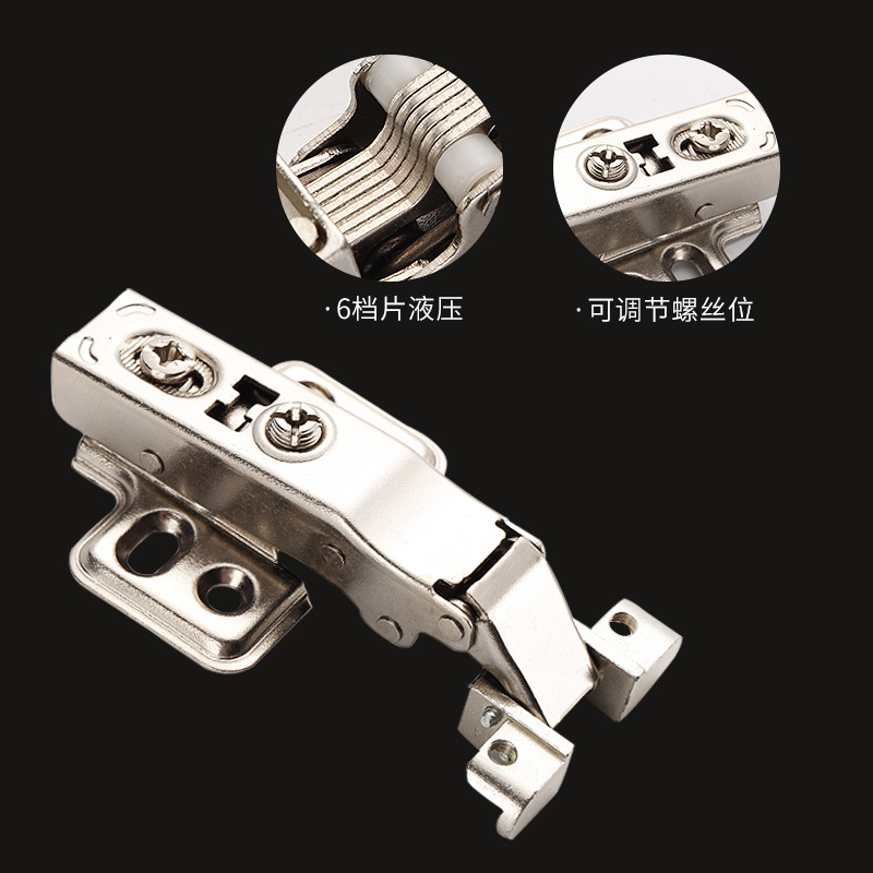 批发铝框铰链 合金框门铰 玻璃铝框金属门二段力滑入式展示柜合页11