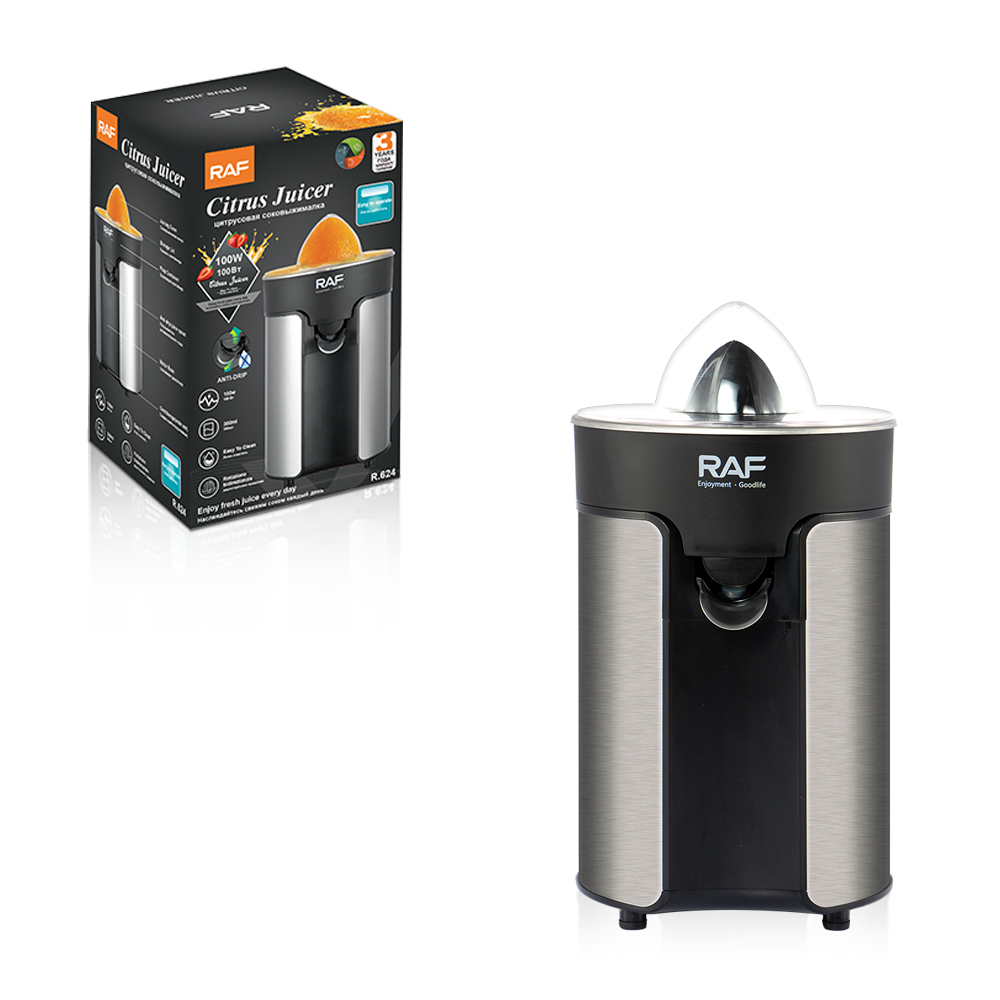 RAF European Standard Cross-border freshly squeezed Electric Orange Juice Original Juice Freshly squeezed pure fruit Orange Juice Fully automatic household separator R624 pic 7