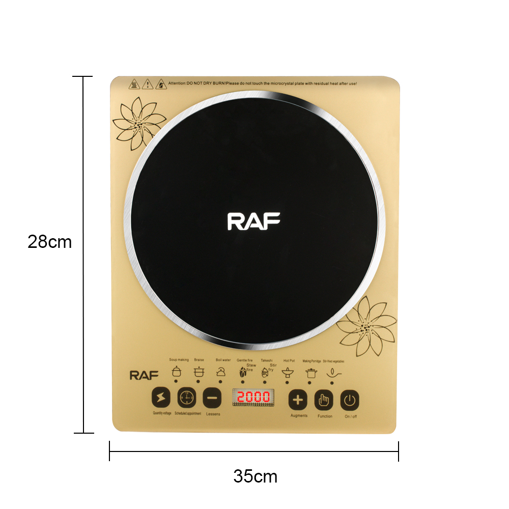 RAF European standard induction cooker, household multi-functional high-power stir-frying and hot pot induction cooker, countertop electric stove, stir-frying and cooking pic 11