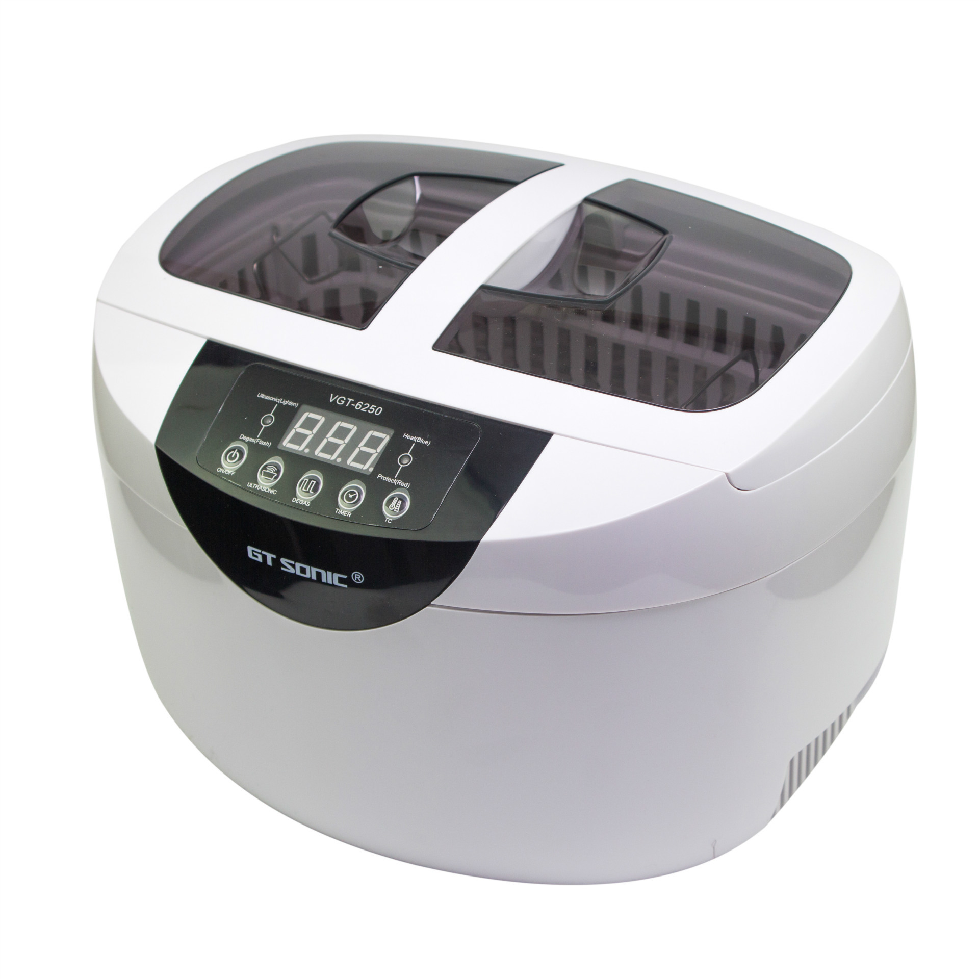 跨境货源 VGT-6250超声波清洗宝 餐具首饰假牙手表眼镜2.5L消毒机