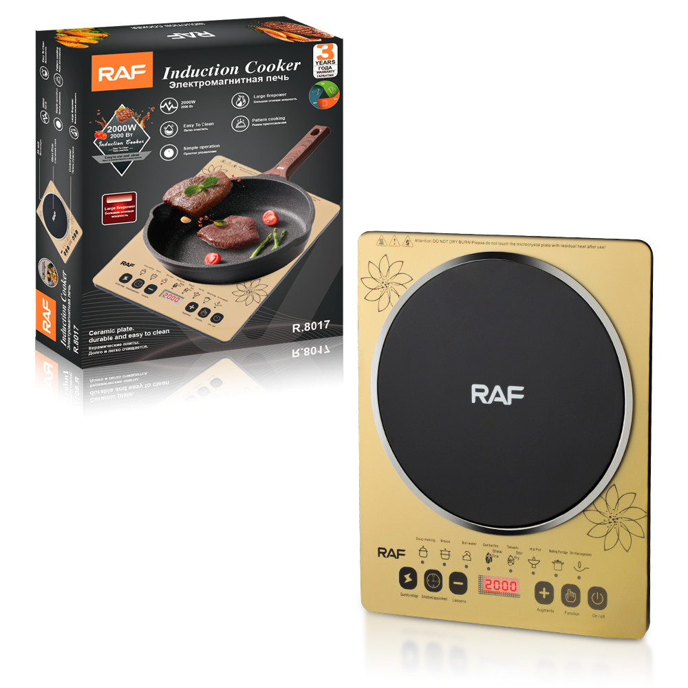 RAF European standard induction cooker, household multi-functional high-power stir-frying and hot pot induction cooker, countertop electric stove, stir-frying and cooking details Picture