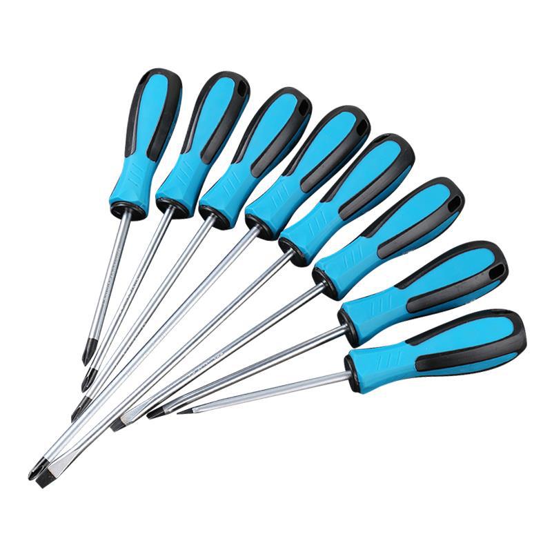 螺丝刀厂家批发按摩柄两用螺丝刀十字