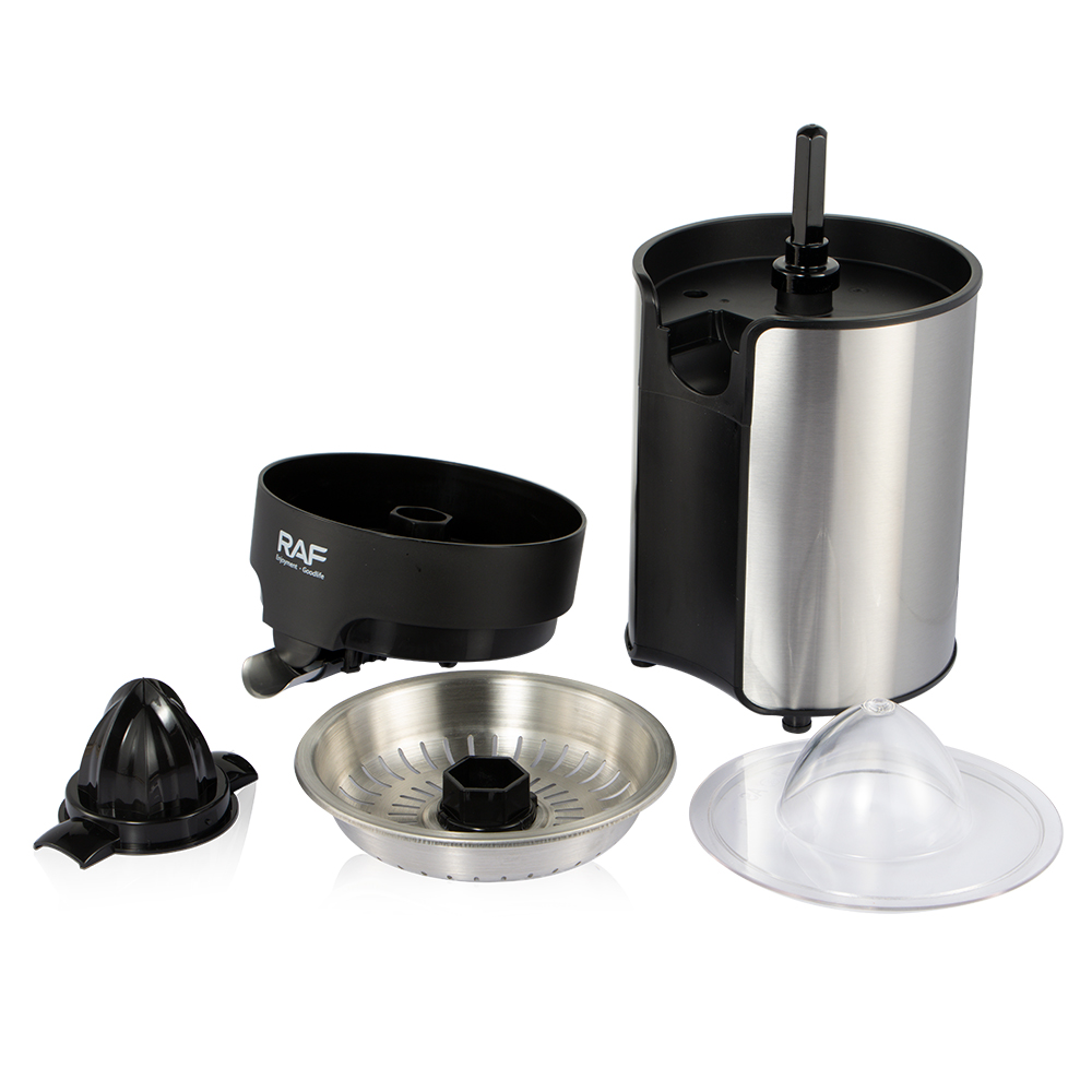 RAF European Standard Cross-border freshly squeezed Electric Orange Juice Original Juice Freshly squeezed pure fruit Orange Juice Fully automatic household separator R624 details Picture