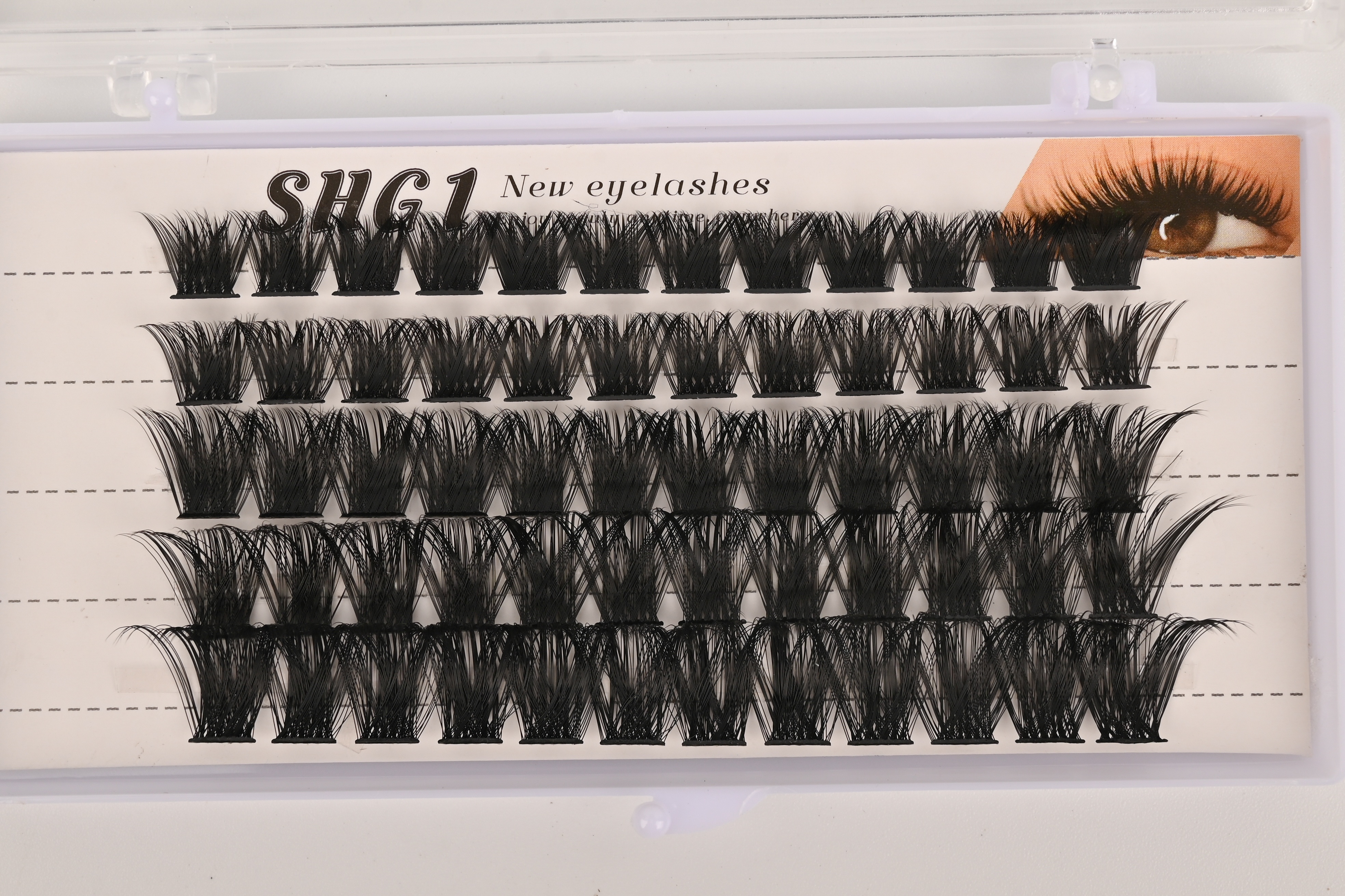 黑梗假睫毛超自然仿真浓密硬梗眼睫毛一片式整条新手日常仿真跨境详情4