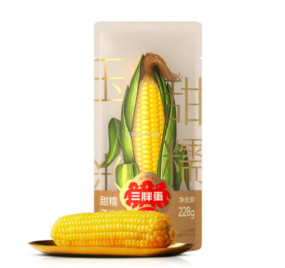 批发包邮！三胖蛋甜糯新鲜玉米棒真空锁鲜包装加热即食1.82kg详情4