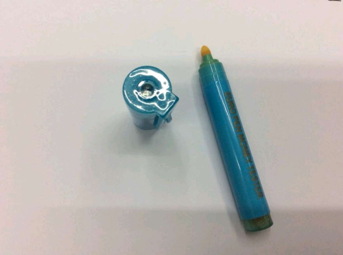 荧光笔带灯验钞笔水性笔辨别真假钱欧元美金UV紫外线灯辨别验钞笔 点钞机验钞机数钞机详情图4