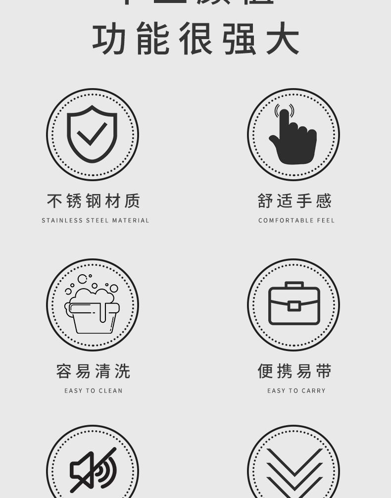 北欧ins西餐便携式餐具不锈钢勺子筷子家用勺叉筷三件套餐具套装详情2