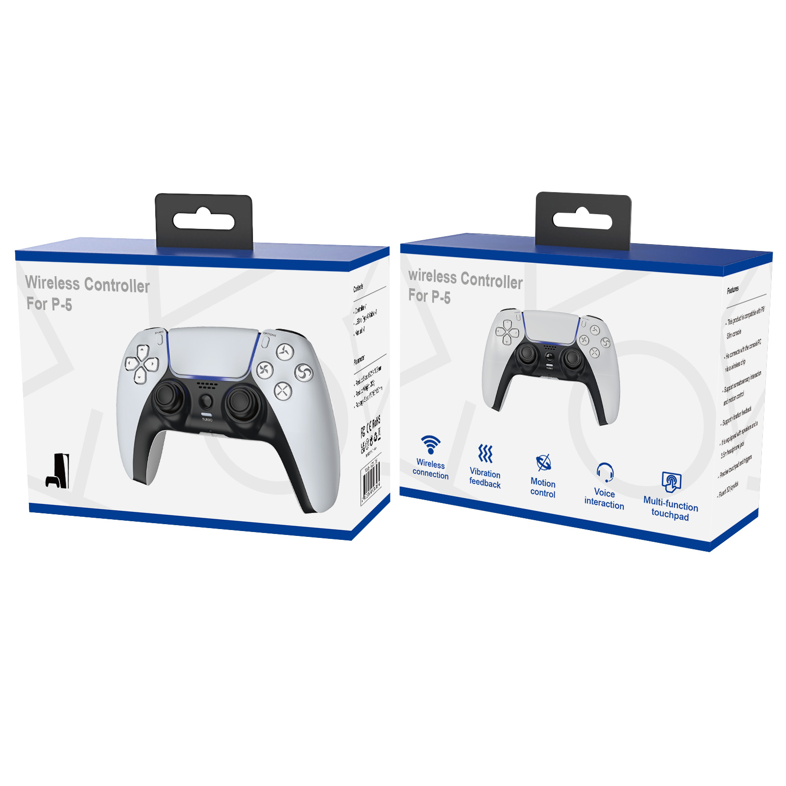 P5游戏手柄.游戏机配件.PS5无线手柄